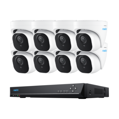 REOLINK 24/7 Protection in 4K Ultra HD with Smart Detection, (RLK16-800D8 1 Pack)