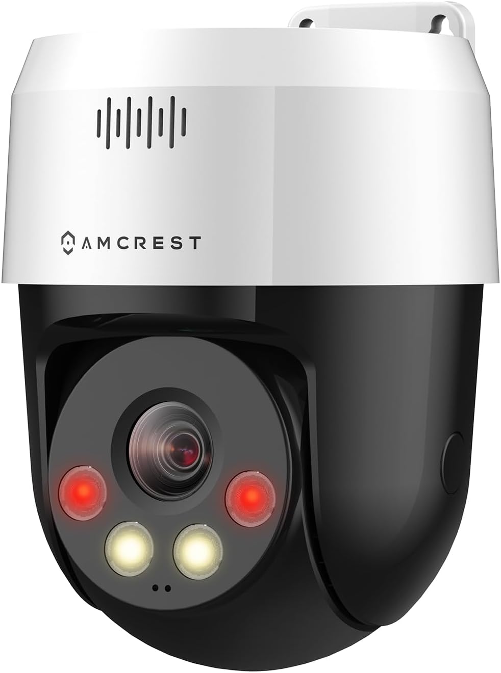 Amcrest 5MP UltraHD Mini AI Outdoor IP PoE Camera, Security IP Camera with Two-Way Audio, IP5M-1190EW (White)