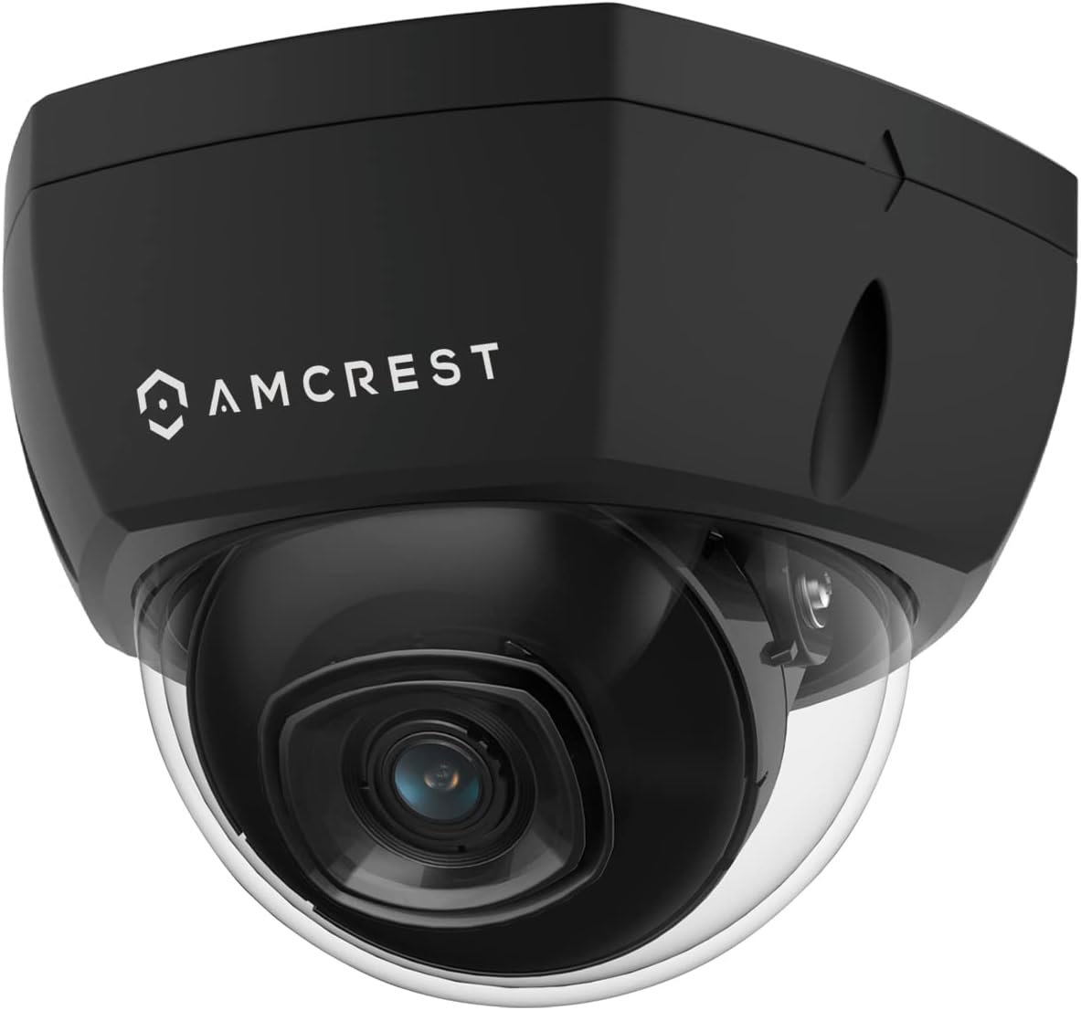 Amcrest UltraHD 4K (8MP) Dome POE IP Camera Security, Black (IP8M-2493EB-V2)